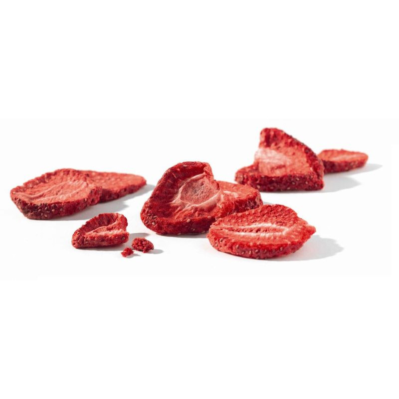 Natur'Inov - Vrac - Fraises bio (slice) (lyophil)