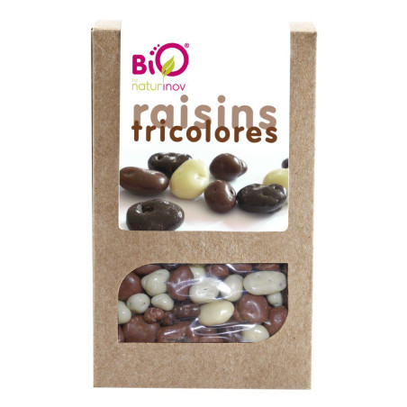 Natur'Inov - Raisins tricolores bio 250 gr Natur'Inov - Raisins tricolores bio 250 gr