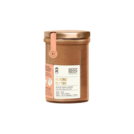 Buddy Buddy Purée Almond bio 260gr Buddy Buddy Purée Almond bio 260gr