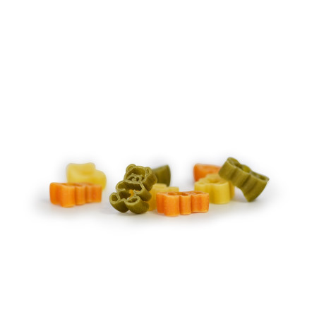 Bio Kinderpasta Tedy driekleur