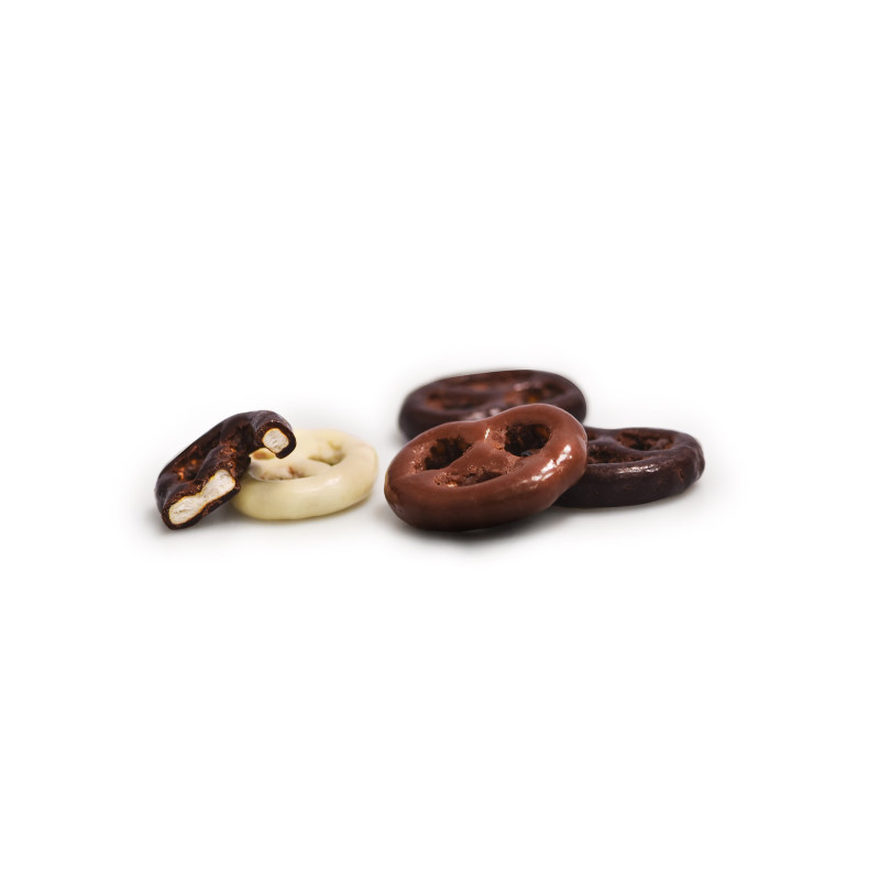Natur'Inov - Vrac - Bretzels 3 chocolats bio