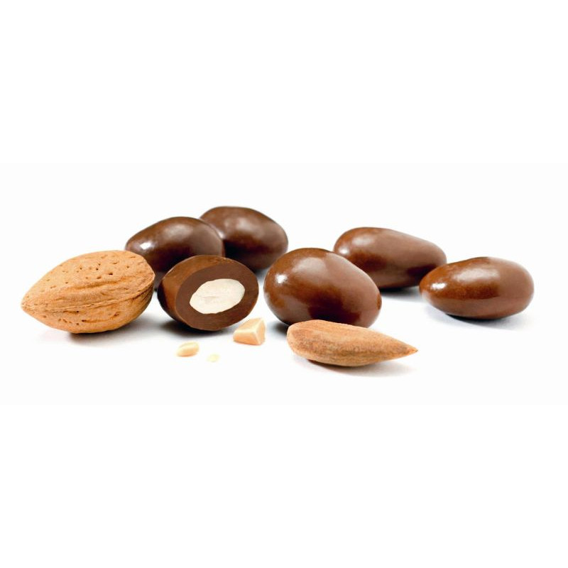 Bio amandelen melkchocolade