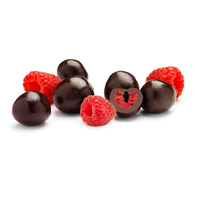 Bio Frambozen pure chocolade